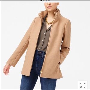 Jcrew tan village coat